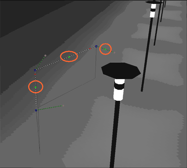 Inserting additional camera positions along the path