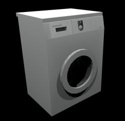 3D модель стиральной машины